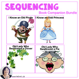 Sequencing Adapted Books Language Activities Bundle There 