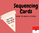 Sequencing Cards- Making a Pizza