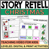 Sequencing Christmas Stories Picture Sequencing & Story Retell