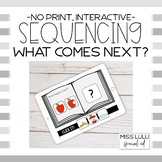 Sequencing Click It Book {Interactive, No Print} Distance 