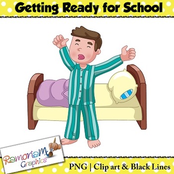 getting ready clipart