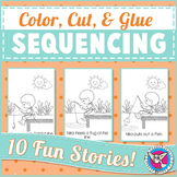 Sequencing: Color, Cut & Glue