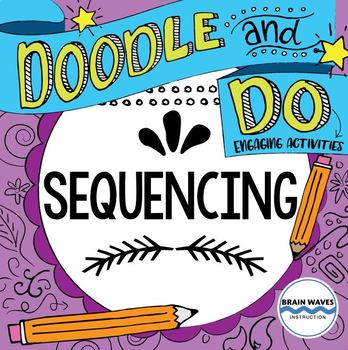 Preview of Sequencing Doodle Notes and 5 Activities for Finding the Sequence of Events