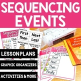 Story Sequencing Activities Sequence of Events Graphic Org