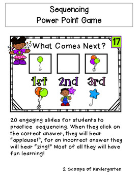 sequence of events games