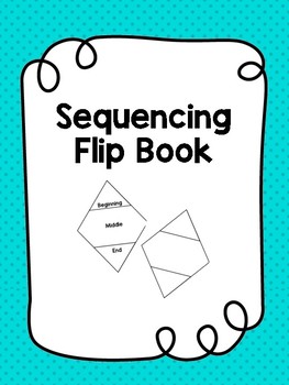 Preview of Narrative Diamond Sequencing Flip Book