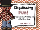 Sequencing Fun! {Sequencing Activities for 4 Fall Read Alouds}