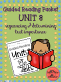 Sequencing Guided Reading Packet