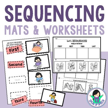 Preview of Sequencing Mats & Worksheets 