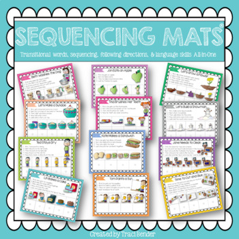 Preview of Sequencing Mats® for Teaching Sequencing Skills