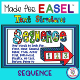 Sequencing Non Fiction Text Structure Easel Resource