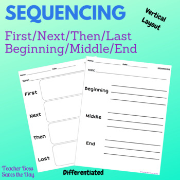 Preview of Sequencing Pack + Differentiation