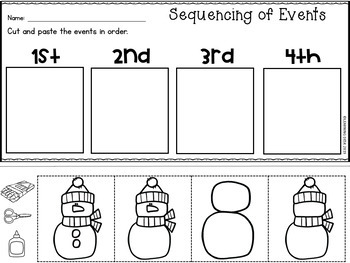 Sequencing Stories With Pictures Order of Events For Kindergarten First ...