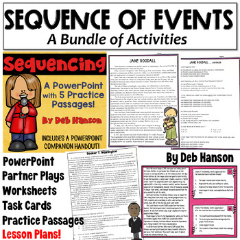 Preview of Sequencing and Reading Comprehension Bundle of Activities