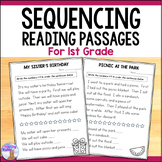 Sequencing Reading Passages for 1st Grade - Sequencing Stories