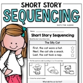 Sequencing Short Stories - Reading Pages for Beginning Readers