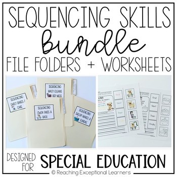 Preview of Sequencing Skills BUNDLE- Special Education