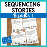 Story Retell Sequencing Stories Bundle 1