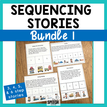 Preview of Sequencing Stories Bundle