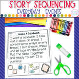 Sequencing Stories With Pictures Kindergarten Literacy Cen