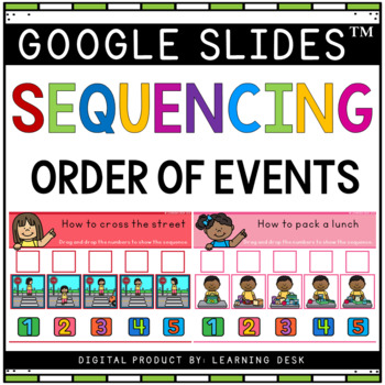 Preview of Sequencing Stories With Pictures Order of Events Kindergarten First Grade