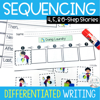 Preview of Sequencing Stories with Pictures | 4, 5, and 6 Steps