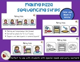 Sequencing Strips - Make Cookies - Special Education - Ear