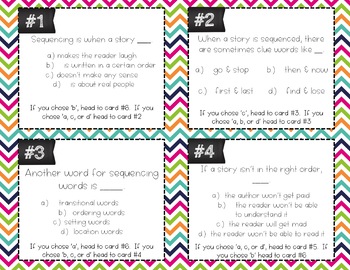 Sequencing Task Cards (Differentiated) by Ciera Harris Teaching | TpT