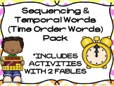 Sequencing & Temporal Words/Time Order Words(AKA Transitions) Posters-Activities