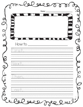 Sequencing Worksheets (First, Then, Next, Last) by Made by Marissa