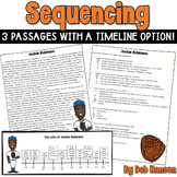 Sequencing Worksheets and Timeline Activity: 3 Practice Pa