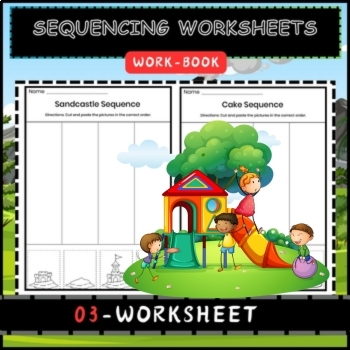 Preview of Sequencing Worksheets for Kindergarten