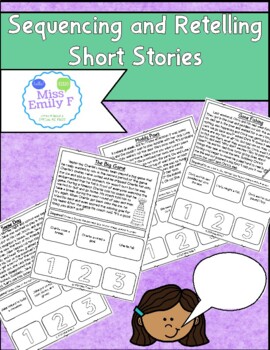 Preview of Sequencing and Retelling Short Stories