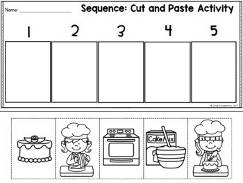 Sequencing Stories with Pictures- Sequencing Picture Cards by Little