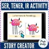 Ser, Tener, Ir | Build a Story Activity | Comprehensible I
