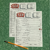 Ser fill in the blanks and translation worksheets Spanish 