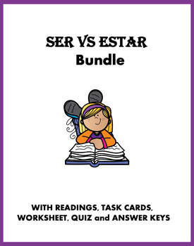 Preview of Ser vs Estar Bundle in Spanish: Top 10 Resources @40% off!