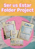 Ser vs Estar Folder Project and Notes
