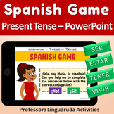 Ser y Estar - Present Tense in Spanish - Interactive Game 