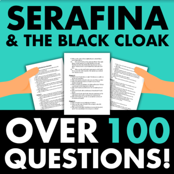 Preview of Serafina and the Black Cloak by Robert Beatty - NO PREP Comprehension Questions