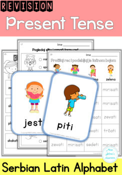 Preview of Serbian Verbs in Present Tense Revision  - Latin Alphabet