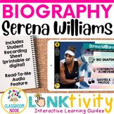 Serena Williams LINKtivity® (Digital Biography Activity)