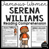 Serena Williams Reading Comprehension Passage Famous Women