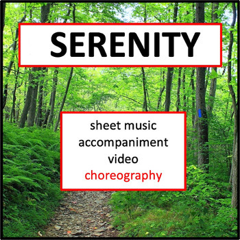 Preview of Serenity - easy sheet music for beginners