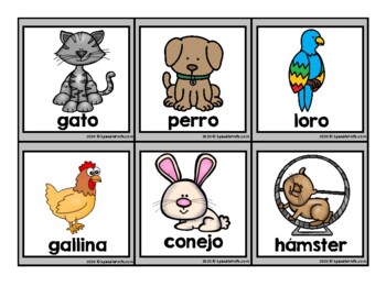 Seres vivos & Inertos Picture Card Sort (Living and non-living Spanish)