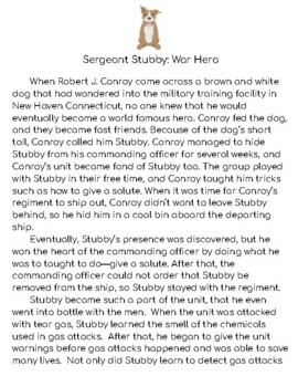 Preview of Sergeant Stubby: War Hero - Animal Heroes Series