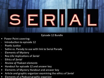 Preview of Serial Episode 12: What We Know