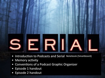 Preview of Serial Podcast Bundle: Introduction, Episodes 1 and 2