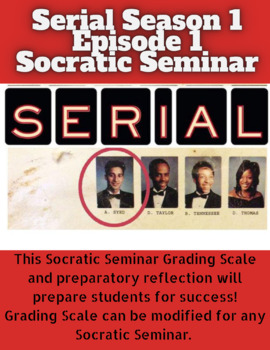 Preview of Serial Podcast Discussion Prep and Grading Scale