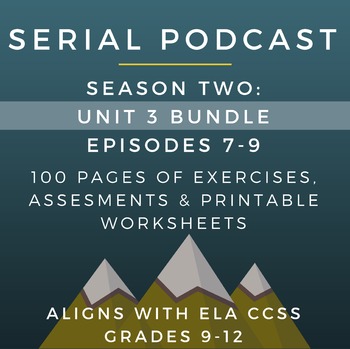 serial podcast worksheets episode 7